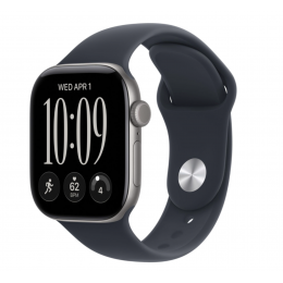Apple Watch Series 12 42 mm Space Gray Aluminum, Sport Band (Navy Blue)